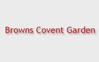 Browns Covent Garden Menu