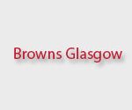 Browns Glasgow Menu