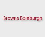 Browns Edinburgh Menu