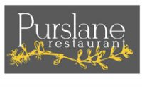Purslane Restaurant menu