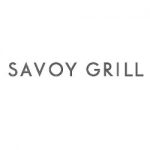 Savoy Grill menu