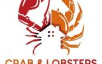 crab lobsters restaurant logo