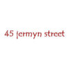 45 Jermyn Street Restaurant store hours